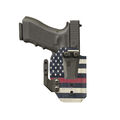 Custom Kydex IWB Holster with 1.5" Non-Tuckable Belt Clip and Concealment Claw